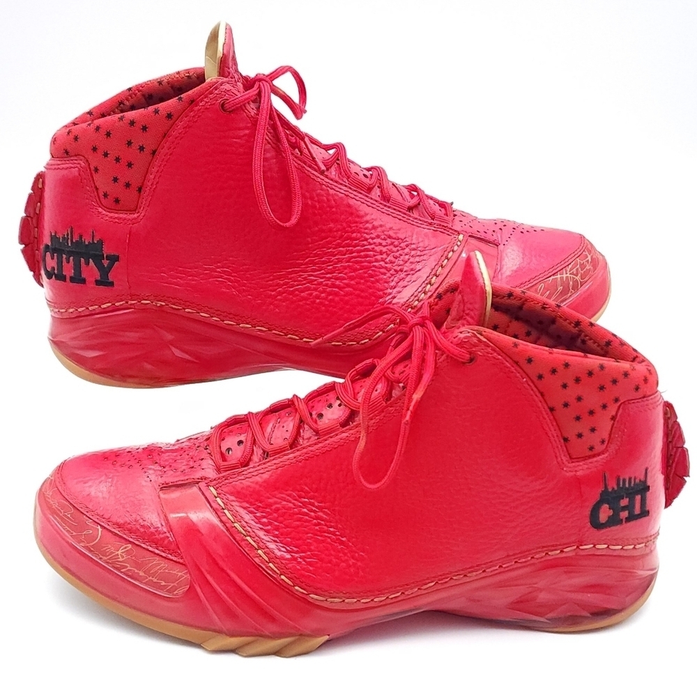 AIR JORDAN XX3 23 CHICAGO "THE CITY" Red Gum 773 312 Carbon Fiber